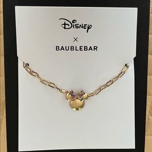 Minnie Disney pendant by Baublebar-18K Gold plated sterling silver-Brand new